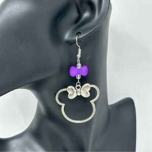 Minnie Mouse earrings